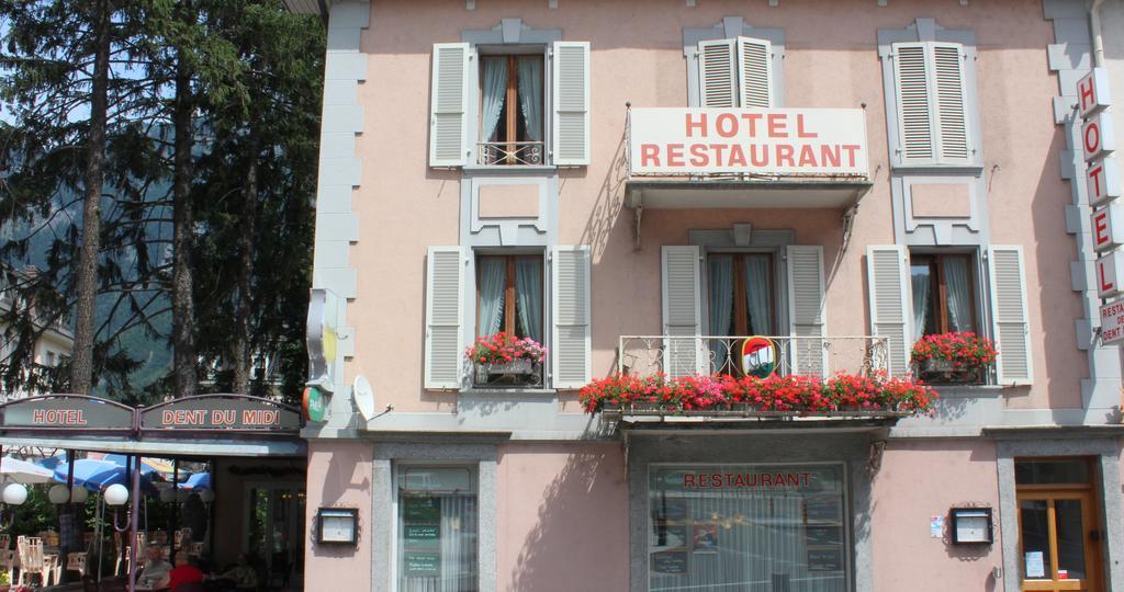 La Dent-Du-Midi Hotel & Restaurant Saint-Maurice Kültér fotó